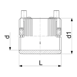 Муфта электросварная 32 мм SDR 11 GF (Georg Fischer)