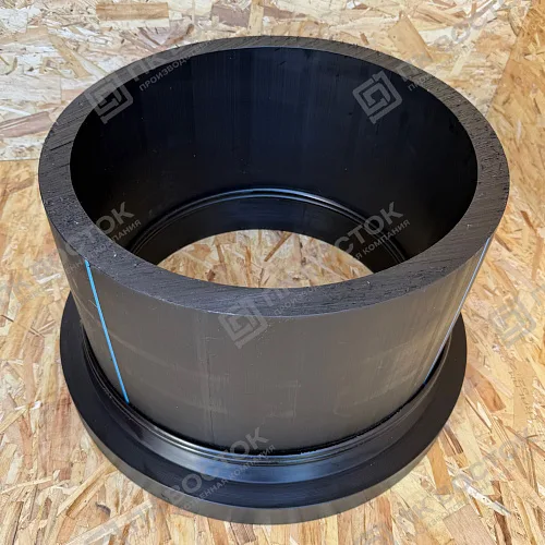 Втулка под фланец сварная удлиненная 450 мм SDR17 ПЭ100