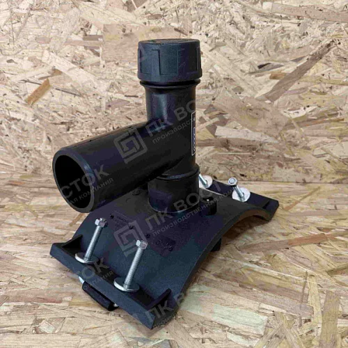 Седелка электросварная 315х50 мм с фрезой и ответной частью SDR11 Fox